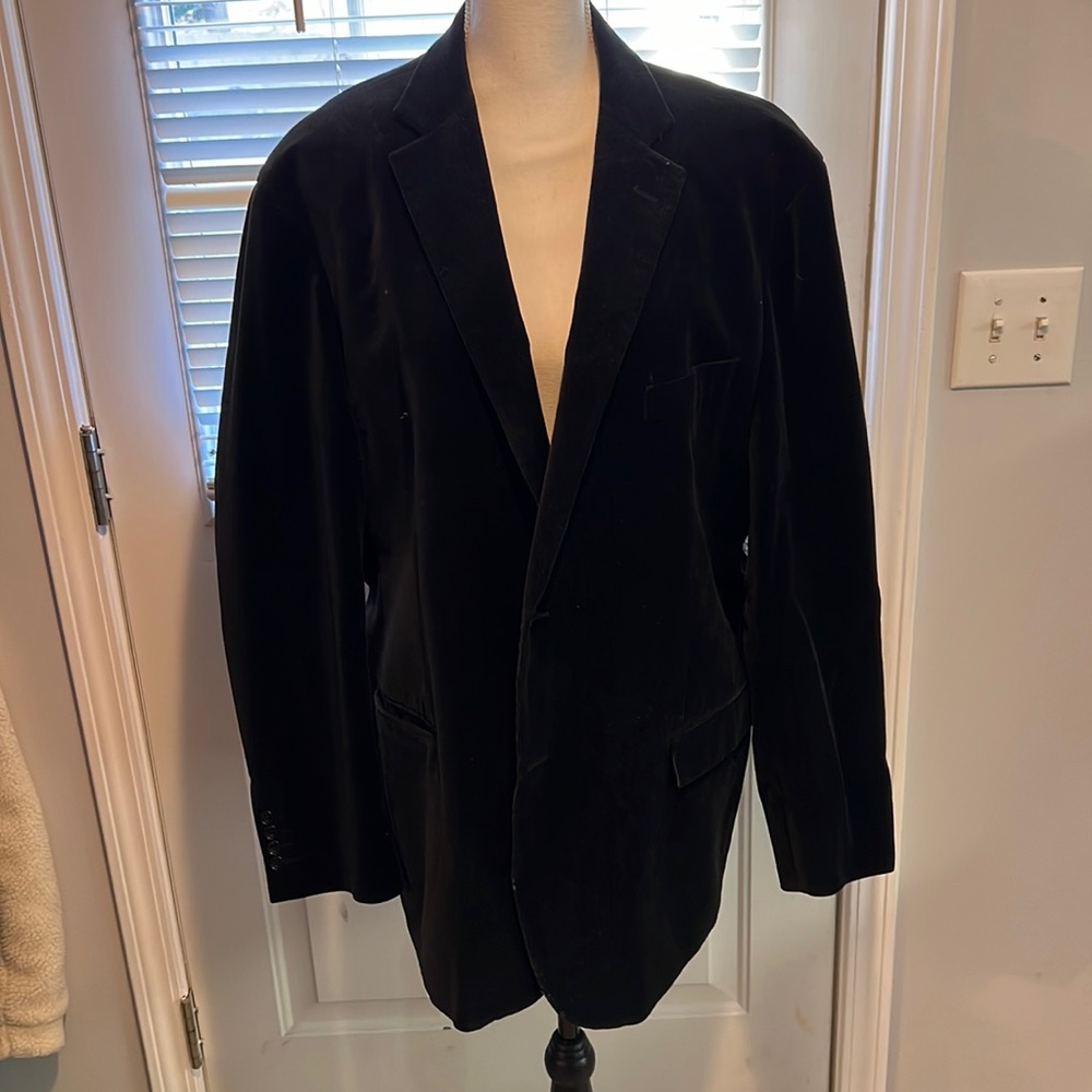 Johnston & Murphy Black Sports Jacket size XL